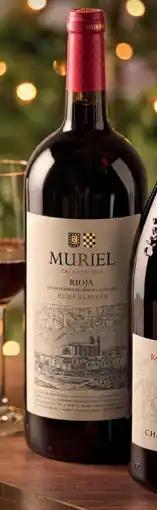 Sligro Bodegas Muriel Rioja Crianza aanbieding