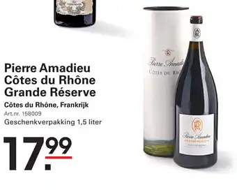Sligro Pierre Amadieu Côtes du Rhône Grande Réserve aanbieding