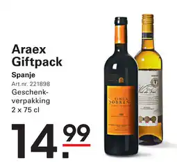 Sligro Araex Giftpack Spanje aanbieding