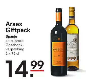 Sligro Araex Giftpack Spanje aanbieding