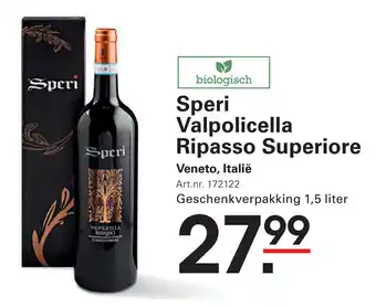 Sligro Speri Valpolicella Ripasso Superiore Veneto, Italië aanbieding