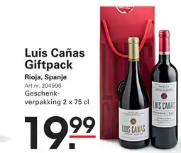 Sligro Luis Cañas Giftpack aanbieding