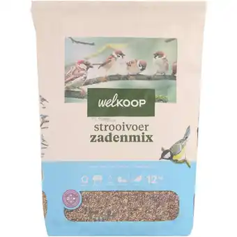 Welkoop Welkoop - Strooivoer met Zaden - Tuinvogelvoer - 12kg aanbieding