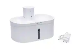 Welkoop Beeztees Sef - Drinkfontein - 2,5 liter - 26x17x17,5 cm - Wit aanbieding