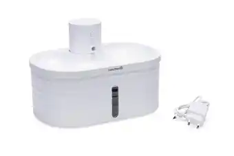 Welkoop Beeztees Sef - Drinkfontein - 2,5 liter - 26x17x17,5 cm - Wit aanbieding