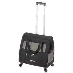 Welkoop Ferplast Voyager - Trolley - Medium - Zwart - 46,5x26,5x50 aanbieding