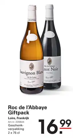Sligro Roc de l'Abbaye Giftpack aanbieding
