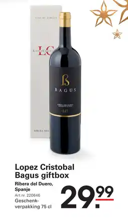 Sligro Lopez Cristobal Bagus giftbox aanbieding