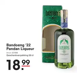 Sligro Bandoeng '22 Pandan Liqueur aanbieding