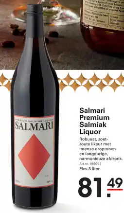 Sligro Salmari Premium Salmiak Liquor aanbieding