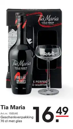 Sligro Tia Maria aanbieding