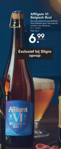 Sligro Affligem VI Belgisch Brut aanbieding