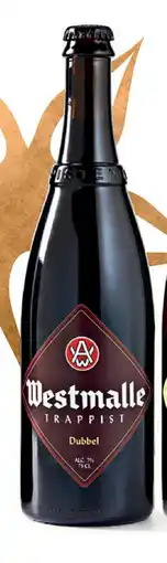 Sligro Westmalle Dubbel aanbieding