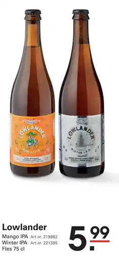 Sligro Lowlander aanbieding