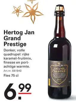 Sligro Hertog Jan Grand Prestige aanbieding