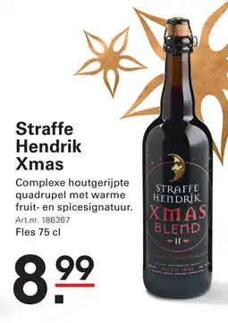 Sligro Straffe Hendrik Xmas Blend aanbieding
