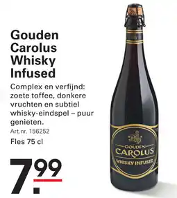 Sligro Gouden Carolus Whisky Infused aanbieding