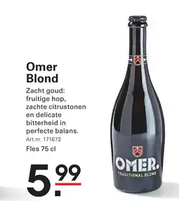 Sligro Omer Blond aanbieding