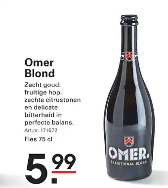 Sligro Omer Blond aanbieding