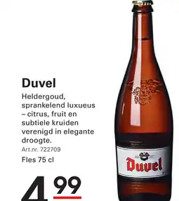Sligro Duvel Heldergoud aanbieding
