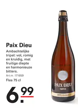 Sligro Paix Dieu aanbieding