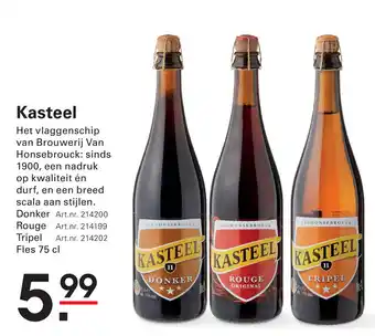 Sligro Kasteel aanbieding