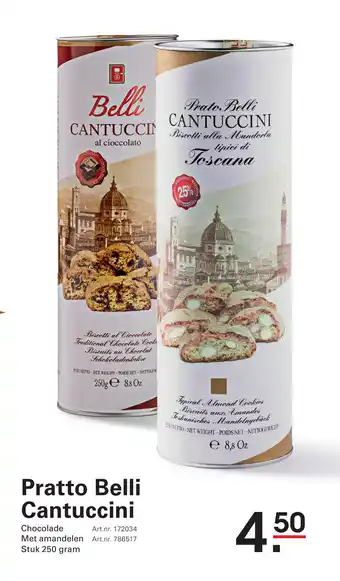 Sligro Pratto Belli Cantuccini aanbieding