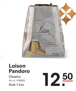 Sligro Loison Pandoro Classico aanbieding