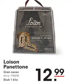 Sligro Loison Panettone Gran cacao aanbieding