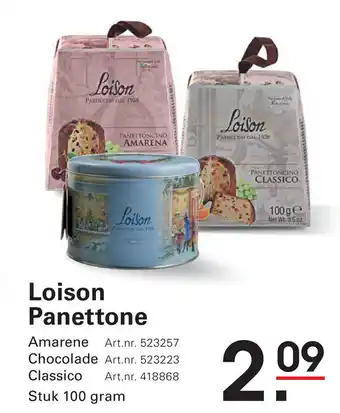 Sligro Loison Panettone aanbieding