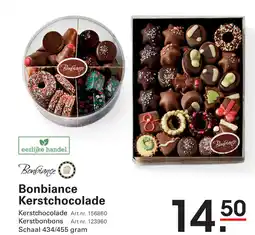 Sligro Bonbiance Kerstchocolade aanbieding