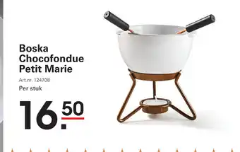 Sligro Boska Chocofondue Petit Marie aanbieding