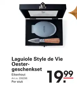 Sligro Laguiole Style de Vie Oester- geschenkset aanbieding