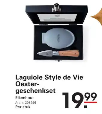 Sligro Laguiole Style de Vie Oester- geschenkset aanbieding