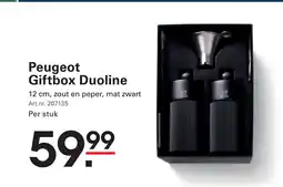 Sligro Peugeot Giftbox Duoline aanbieding