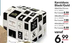 Sligro Kerstdoos Black/Gold aanbieding