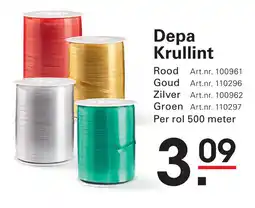 Sligro Depa Krullint aanbieding
