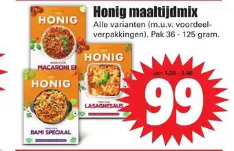 Dirk Honig maaltijdmix 36-125g aanbieding