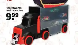 Wibra Vrachtwagen met raceauto's aanbieding