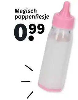 Wibra Magisch poppenflesje aanbieding