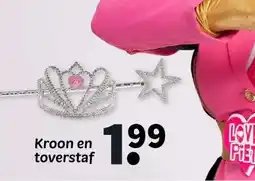 Wibra Kroon en toverstaf aanbieding