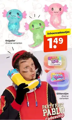 Wibra Knijpdier diverse varianten aanbieding