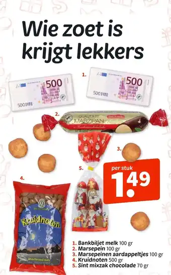 Wibra Wie zoet is krijgt lekkers aanbieding