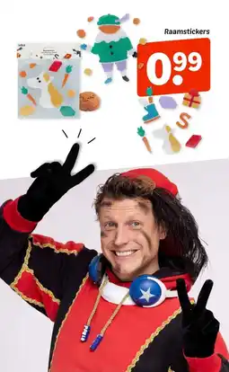 Wibra Raamstickers aanbieding
