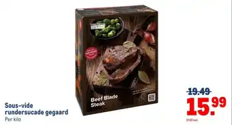 Makro Sous-vide rundersucade gegaard aanbieding