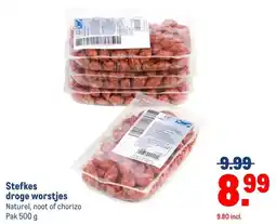 Makro Stefkes droge worstjes aanbieding