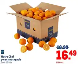 Makro Metro Chef perssinaasappels aanbieding