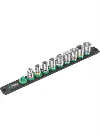 Conrad Wera B 4 Zyklop 05005430001 Dopsleutelset Inch 3/8 9-delig aanbieding