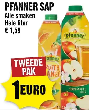 Dirck 3 Pfanner sap aanbieding