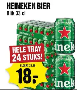 Dirck 3 Heineken bier aanbieding